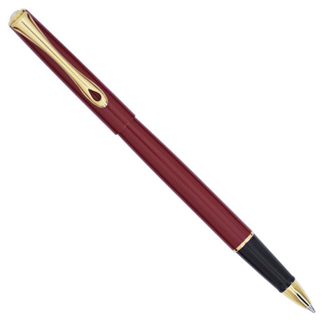 Diplomat Traveller Dark Red GT Roller Ball Pen D40709030 - SCOOBOO - DP_TRVL_DKRED_GT_RB_D40709030 - Roller Ball Pen