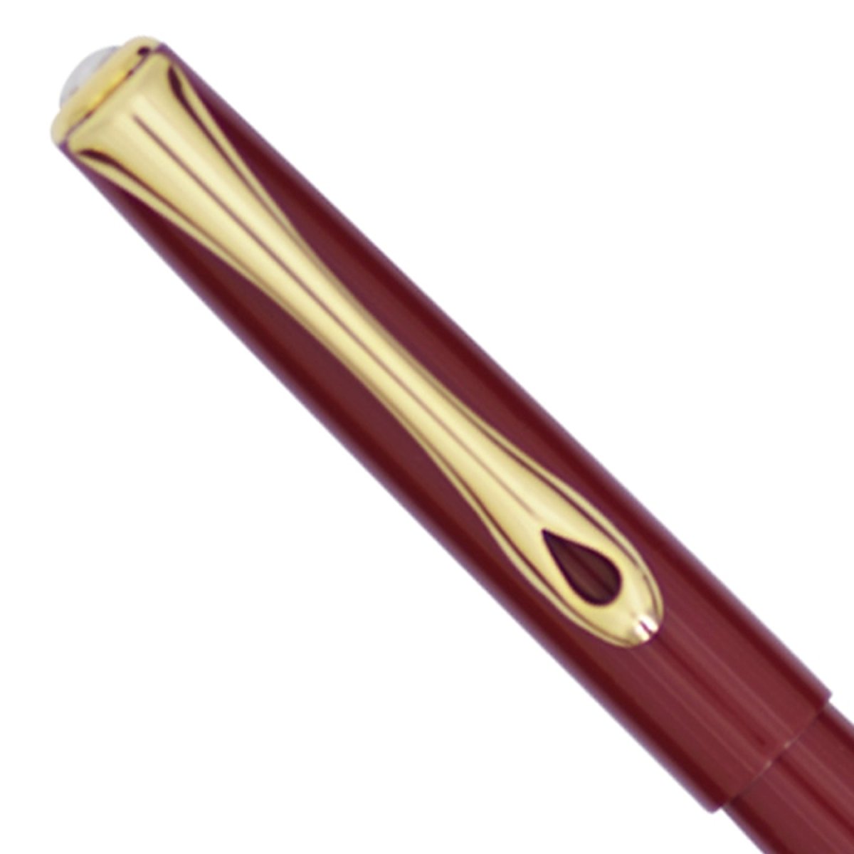 Diplomat Traveller Dark Red GT Roller Ball Pen D40709030 - SCOOBOO - DP_TRVL_DKRED_GT_RB_D40709030 - Roller Ball Pen