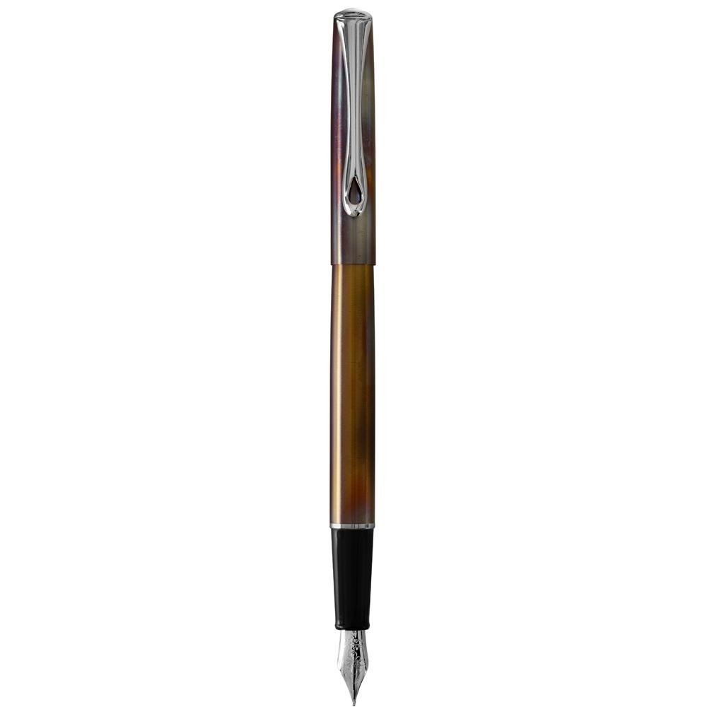 Diplomat Traveller Flame Fountain Pen - SCOOBOO - DP_D40701025_TRVL_FLM_FPM - Fountain Pen