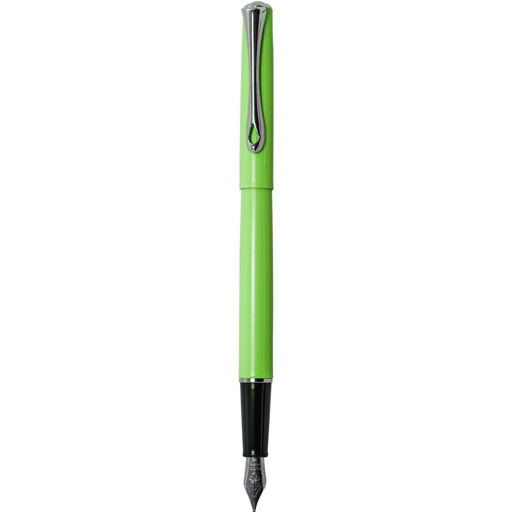 Diplomat Traveller Lumi Green Fountain Pen - SCOOBOO - DP_D20001072_TRVL_LUM_GRN_FPM - Fountain Pen