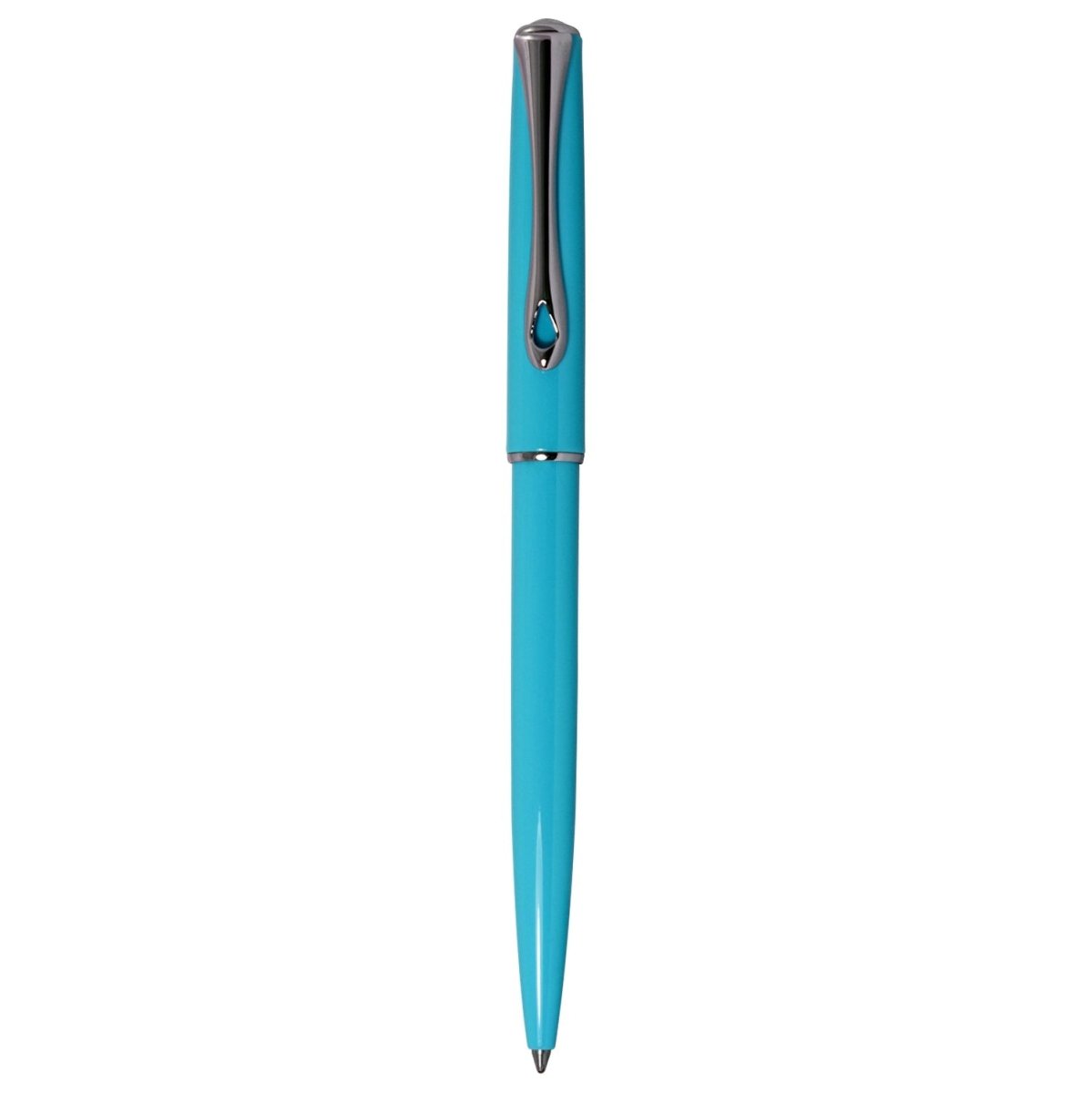 Diplomat Traveller Lumi Light Blue easyFLOW Ball Pen D20001071 - SCOOBOO - DP_D20001071_TRVL_LUM_LTBLU_BP - Ballpoint Pen