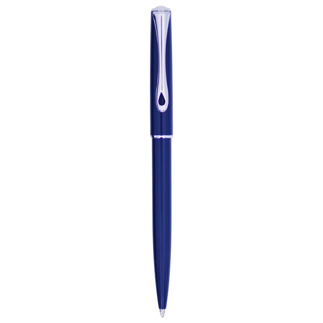 Diplomat Traveller Navy Blue CT Ballpoint Pen - SCOOBOO - DP_TRVL_NVY_CT_BP_D40707040 - Ballpoint Pen