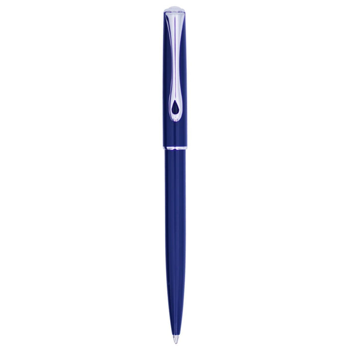 Diplomat Traveller Navy Blue CT Ballpoint Pen - SCOOBOO - DP_TRVL_NVY_CT_BP_D40707040 - Ballpoint Pen