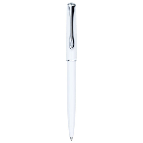 Diplomat Traveller Snow White easyFLOW Ball Pen D40702040 - SCOOBOO - DP_D40702040_TRVL_SNWHT_BP - Ballpoint Pen