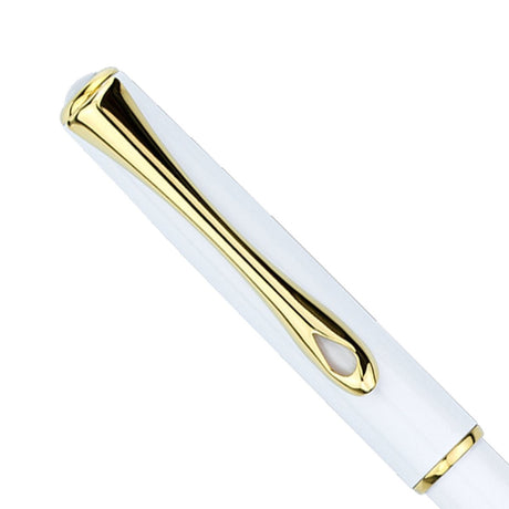 Diplomat Traveller Snow White Gold easyFLOW Ball Pen D40705040 - SCOOBOO - DP_D40705040_TRVL_SNWHTGLD_BP - Ballpoint Pen