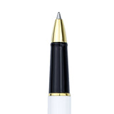 Diplomat Traveller Snow White Gold Roller Ball Pen D40705030 - SCOOBOO - DP_D40705030_TRVL_SNWHTGLD_RB - Roller Ball Pen