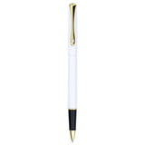 Diplomat Traveller Snow White Gold Roller Ball Pen D40705030 - SCOOBOO - DP_D40705030_TRVL_SNWHTGLD_RB - Roller Ball Pen