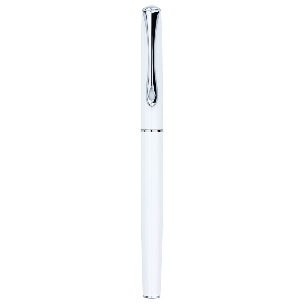 Diplomat Traveller Snow White Roller Ball Pen D40702030 - SCOOBOO - DP_D40702030_TRVL_SNWHT_RB - Roller Ball Pen