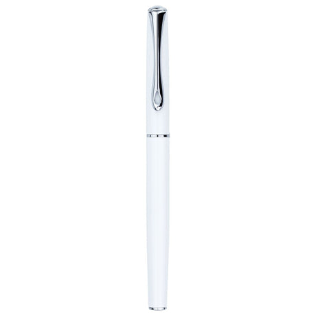 Diplomat Traveller Snow White Roller Ball Pen D40702030 - SCOOBOO - DP_D40702030_TRVL_SNWHT_RB - Roller Ball Pen