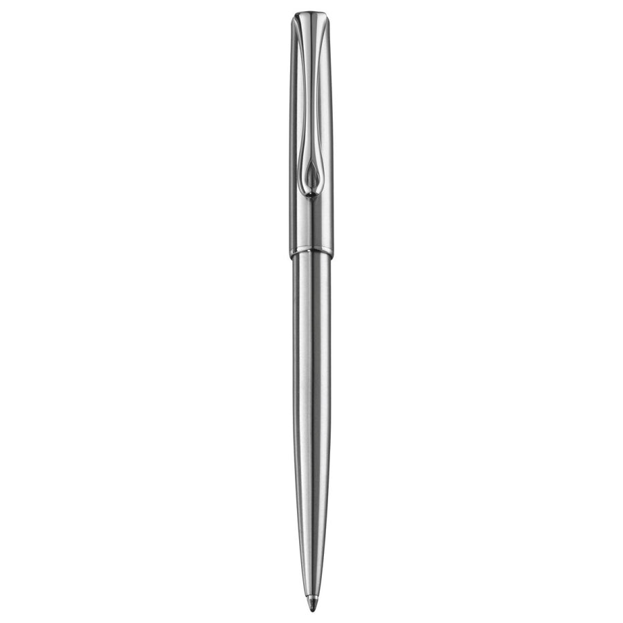Diplomat Traveller Stainless Steel easyFLOW Ball Pen D10061083 - SCOOBOO - DP_D10061083_TRVL_SS_BP - Ballpoint Pen