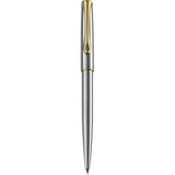 Diplomat Traveller Stainless Steel Gold Mechanical Pencil (0.5MM) D20000526 - SCOOBOO - DP_D20000526_TRVL_SS_GLD_MP05 - Mechanical Pencil