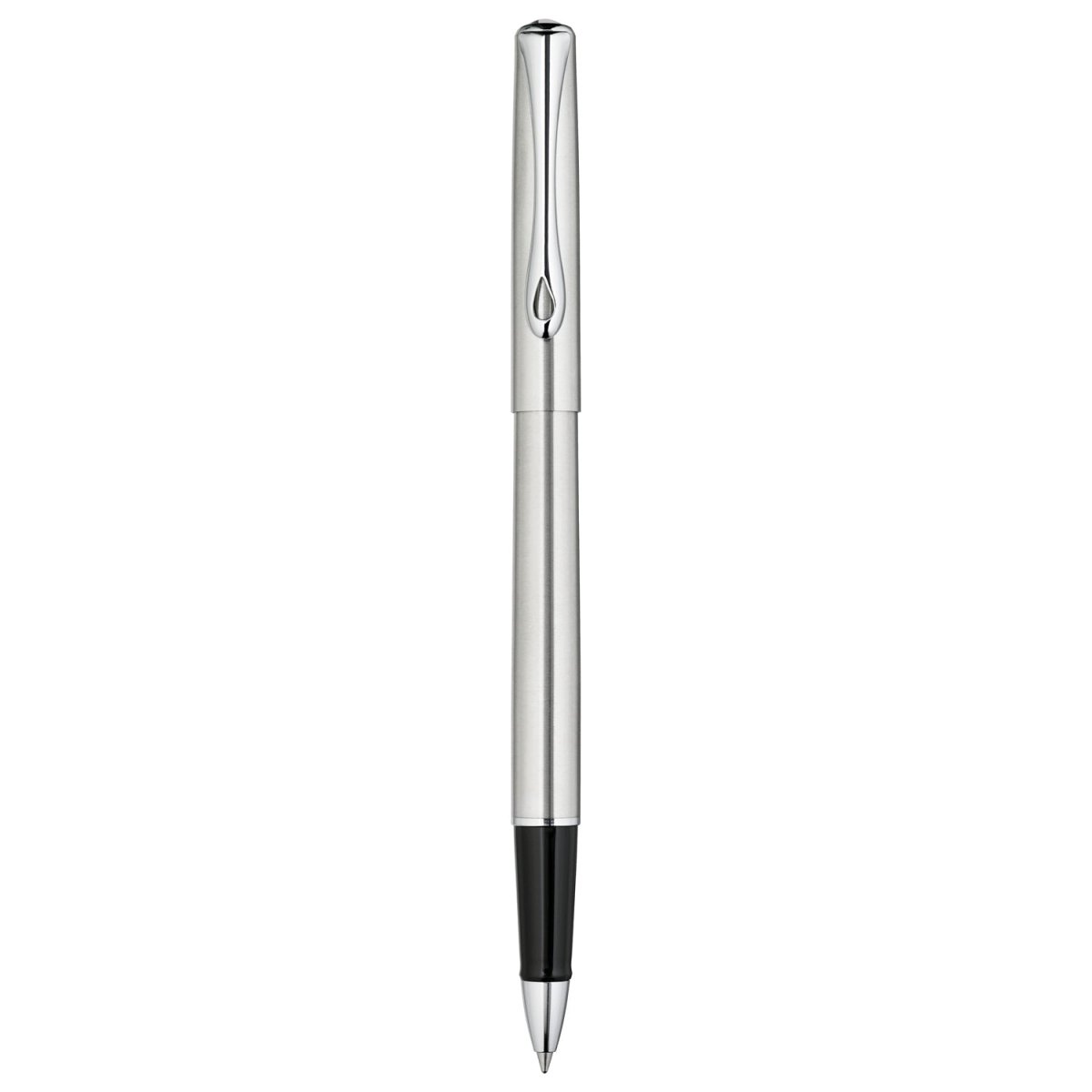 Diplomat Traveller Stainless Steel Roller Ball Pen D20000650 - SCOOBOO - DP_D20000650_TRVL_SS_RB - Roller Ball Pen