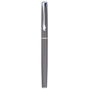 Diplomat Traveller Taupe Grey Fountain Pen - SCOOBOO - DP_D40704023_TRVL_TPGRY_FPF - Fountain Pen