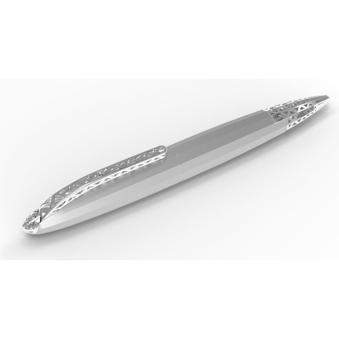 Diplomat Zepp CT Fountain Pen (Limited Edition) - SCOOBOO - DP_ZEPP_CHR_FPEF_D40402011 - Fountain Pen