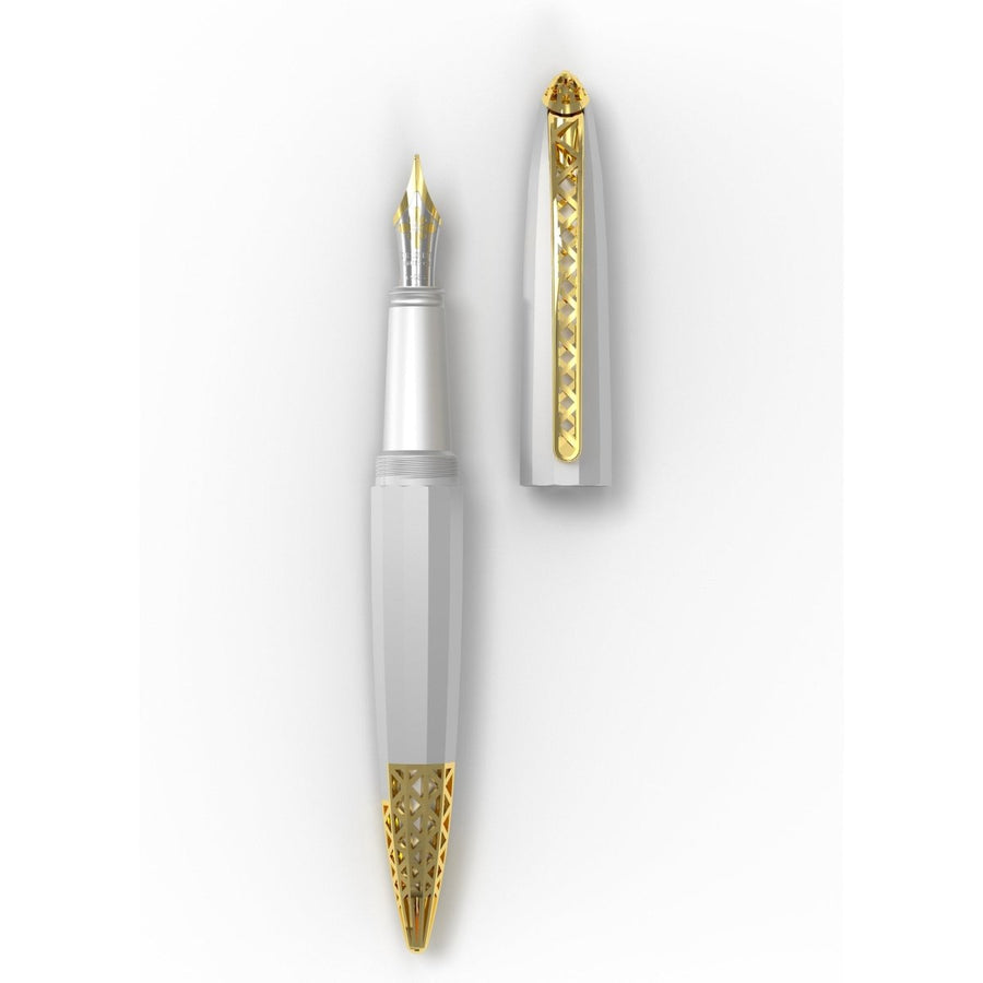 Diplomat Zepp GT Fountain Pen (Limited Edition) - SCOOBOO - DP_ZEPP_GLD_FPEF_D40401011 - Fountain Pen