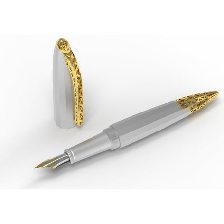 Diplomat Zepp GT Fountain Pen (Limited Edition) - SCOOBOO - DP_ZEPP_GLD_FPEF_D40401011 - Fountain Pen