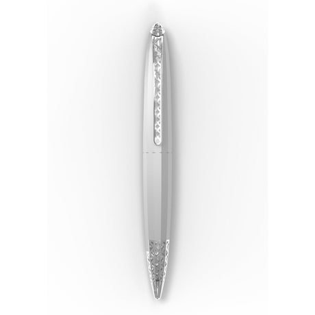 Diplomat Zepp Limited Edition Chrome Trim Roller Ball Pen - SCOOBOO - DP_ZEPP_CHR_RB_D40402030 - Roller Ball Pen