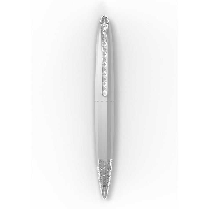 Diplomat Zepp Limited Edition Chrome Trim Roller Ball Pen - SCOOBOO - DP_ZEPP_CHR_RB_D40402030 - Roller Ball Pen