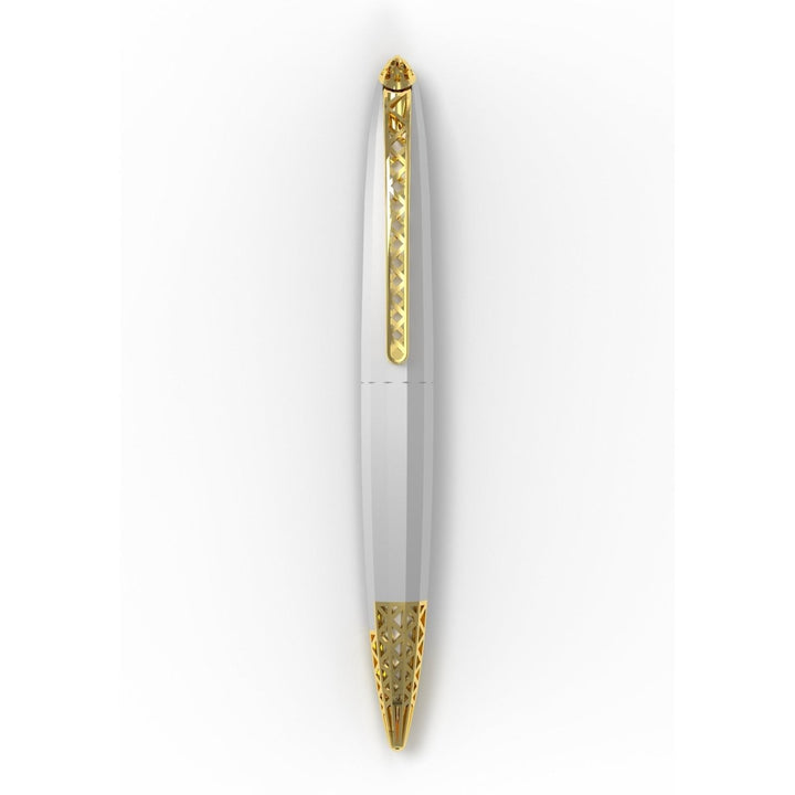 Diplomat Zepp Limited Edition Gold Trim Roller Ball Pen - SCOOBOO - DP_ZEPP_GLD_RB_D40401030 - Roller Ball Pen