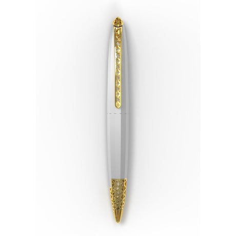 Diplomat Zepp Limited Edition Gold Trim Roller Ball Pen - SCOOBOO - DP_ZEPP_GLD_RB_D40401030 - Roller Ball Pen