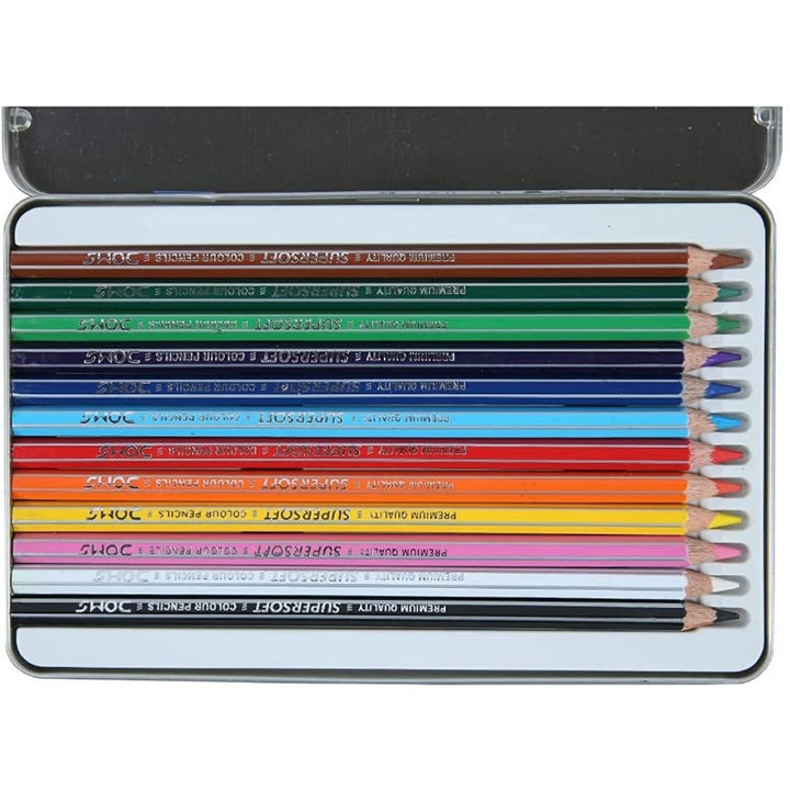 Doms Colour pencils - SCOOBOO - 7204 - Coloured Pencils