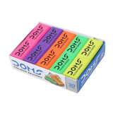 Doms Colour Eraser Pack Of 20 - SCOOBOO - 7246 - Eraser & Correction