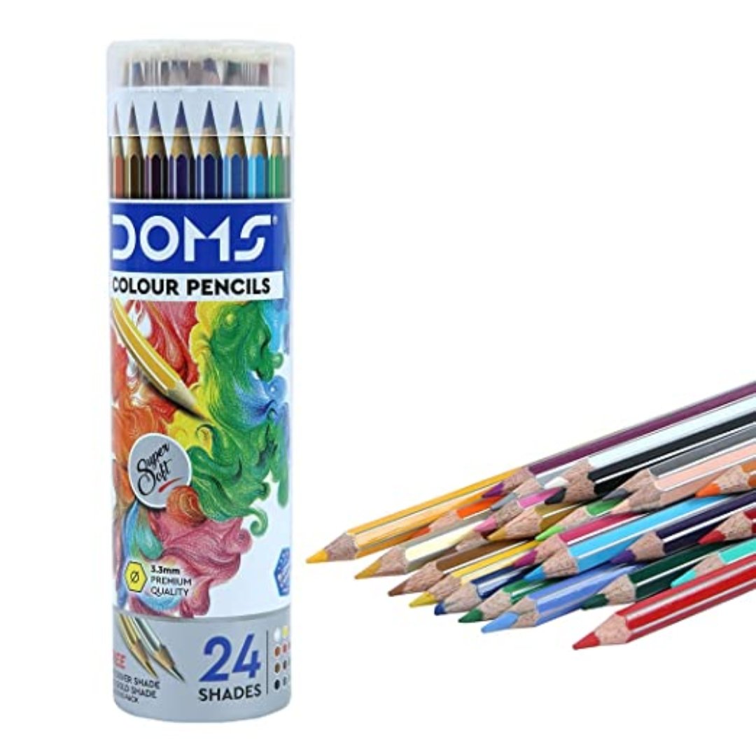 DOMS Colour Pencils - SCOOBOO - 7202 - Coloured Pencils
