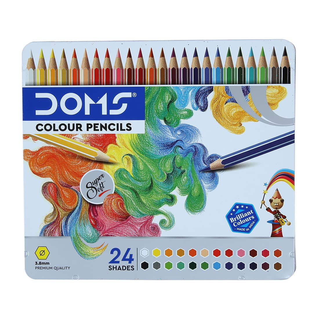 Doms Colour pencils - SCOOBOO - 7206 - Coloured Pencils