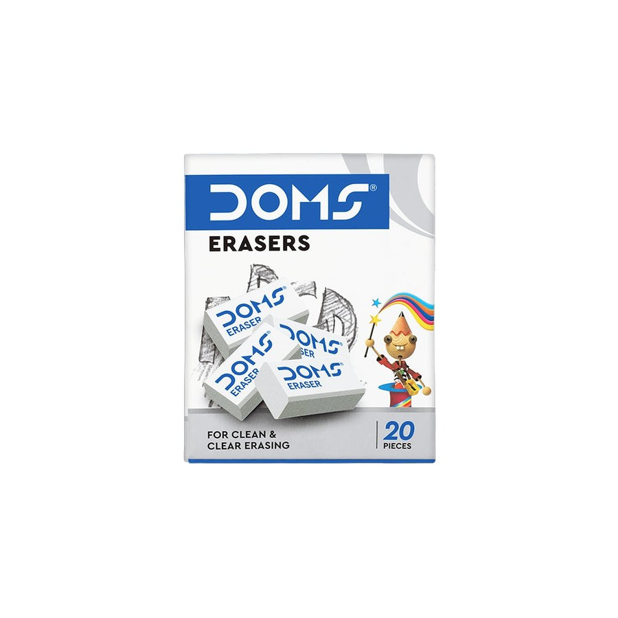 DOMS Dust Free Eraser (Pack of 5) - SCOOBOO - 3421 - Eraser & Correction