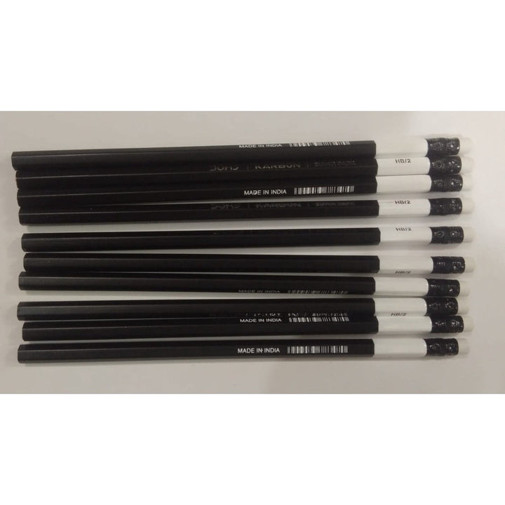 Doms Karbon Eraser Tipped Pencil - SCOOBOO - 8365 - Pencils