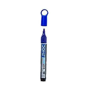 DOMS Loop Lock Permanent Marker Pen - SCOOBOO - 8324 - White-Board & Permanent Markers