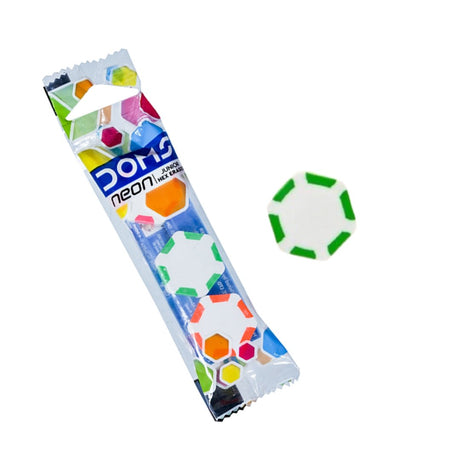 Doms Neon Junior Hex Eraser - SCOOBOO - 7655 - Eraser & Correction