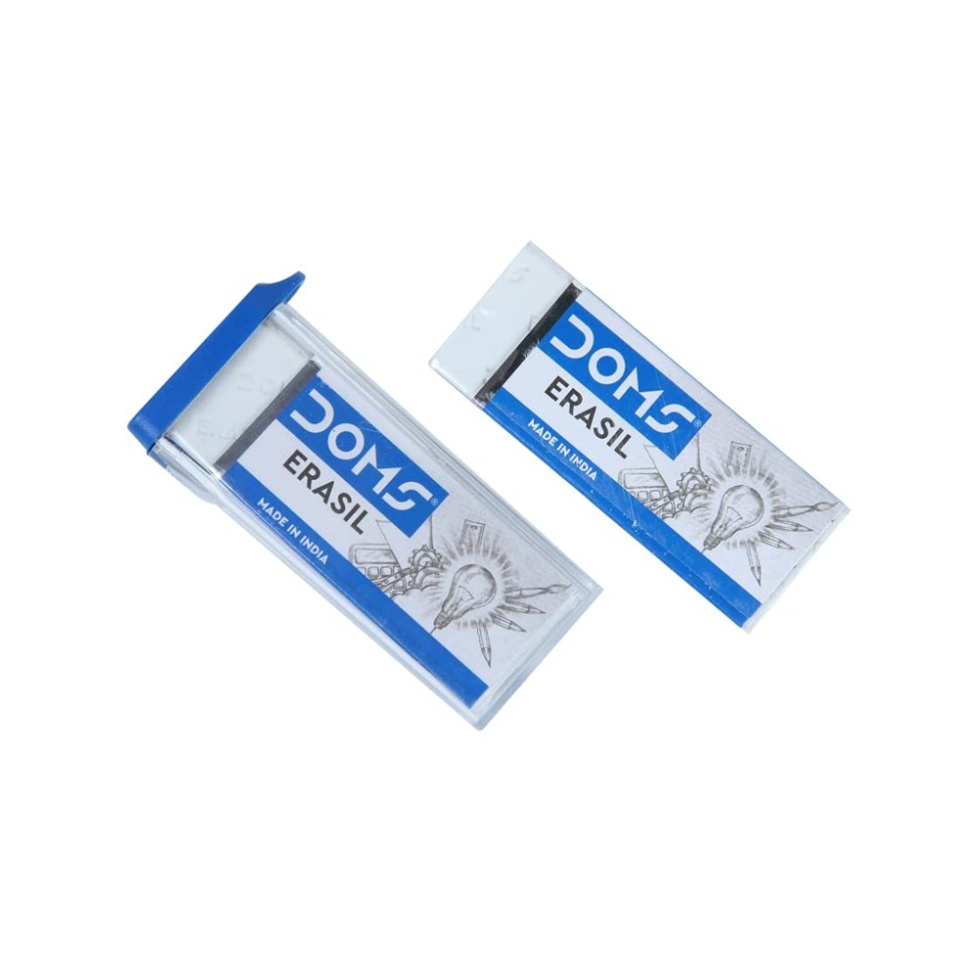 Doms Non-Toxic Dust Free Erasil Eraser - SCOOBOO - 8385 - Eraser & Correction