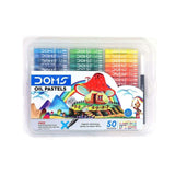 Doms Oil Pastels 50 Shades - SCOOBOO - 7912 - Oil Pastels