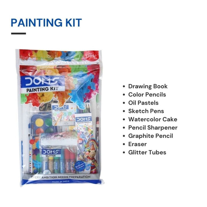 Doms Painting Kit - SCOOBOO - 7254 - DIY Box & Kids Art Kit