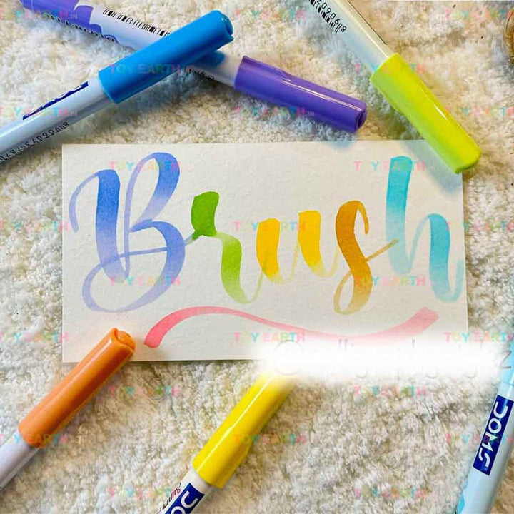 Doms Pastel Brush Pen - SCOOBOO - 8737 - Brush Pens