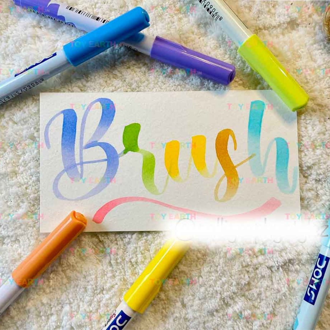 Doms Pastel Brush Pen - SCOOBOO - 8737 - Brush Pens