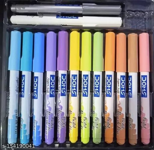 Doms Pastel Brush Pen - SCOOBOO - 8737 - Brush Pens