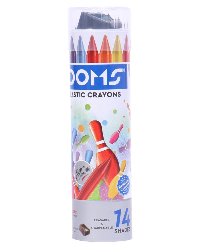 Doms Plastic Crayons - SCOOBOO - 7120 -