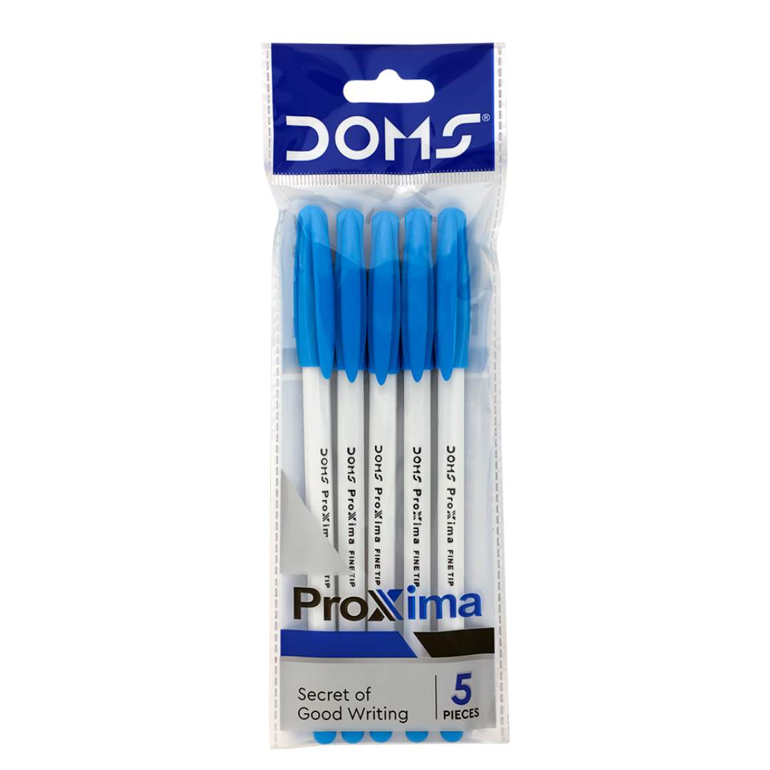 Doms Proxima Ball Pens Pack Of 5 - SCOOBOO - 8422 - Ball Pen