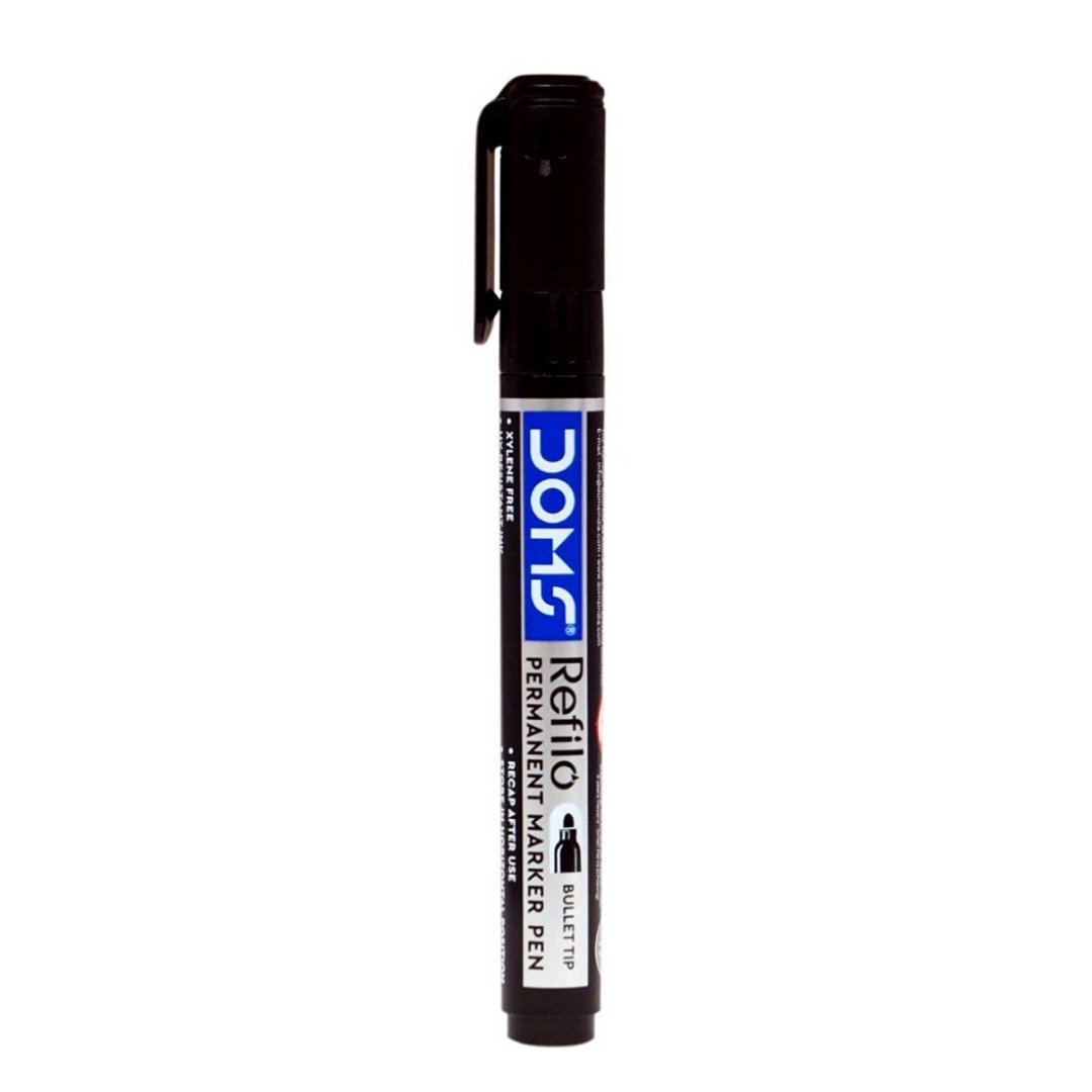 Doms Refilo Permanent Marker Pen - SCOOBOO - 7269 - White-Board & Permanent Markers