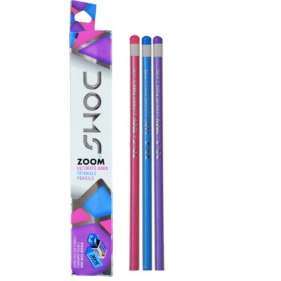 DOMS Zoom Triangle Pencils - SCOOBOO - 3440 - Pencils