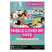Drawguud Marker & Doodling Papers - SCOOBOO - 122-DW-DOOD-A3 - Loose Sheets