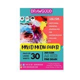 Drawguud Mixed Media Paper - SCOOBOO - 112-DW-MXM-A6 - Loose Sheets