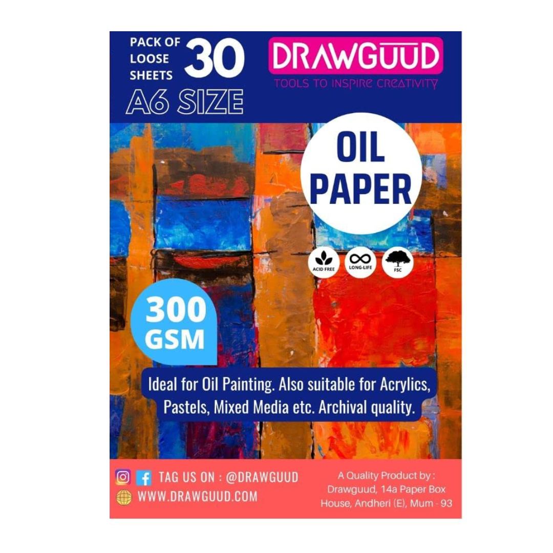 Drawguud Oil Papers - SCOOBOO - 108-DW-OIL-A6 -
