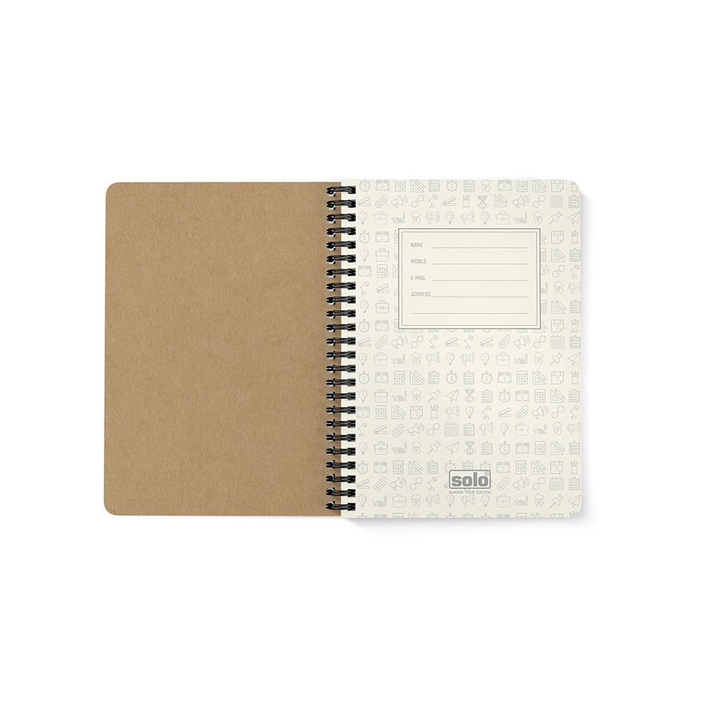 Solo Eco friendly Notebook-A5 - SCOOBOO - NA503 - Ruled