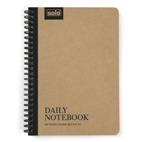 Solo Eco friendly Notebook-A5 - SCOOBOO - NA503 - Ruled