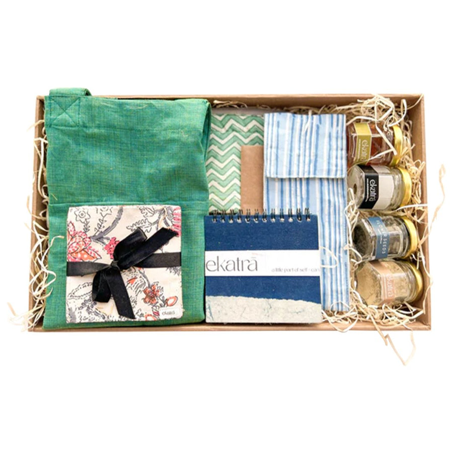 Ekatra Her Littler Things Sustainable gift Hamper - SCOOBOO - Ek little things - Gift hamper
