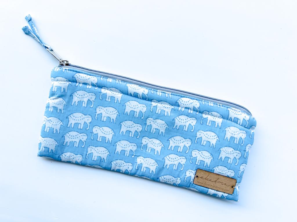 Ekatra Small Pouch (25*11.5 cm) - SCOOBOO - EK-SMALL-Pouch - Pencil Cases & Pouches