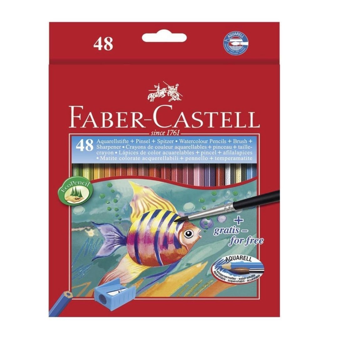 Faber Castel Water Colour Pencils - SCOOBOO - 114448 - Watercolour Pencils